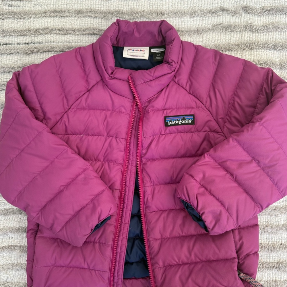 Patagonia Toddler Down Sweater Jacket, size 3T